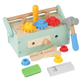 Maxbell Wooden Kids Tool Set Educational Toolbox Toy for 3 4 5 6 Year Old Boys Girls