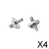 Maxbell 4x2Pcs Mandolin Guitar Bridge Posts Height Adjustment Screws