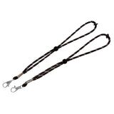 2x Ski Glove Leash Lightweight Professional for Winter Activities Adjustable Coffee 25cm