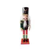 Maxbell Christmas Nutcracker Ornament Christmas Figure for Xmas Christmas Decoration green