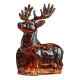 Maxbell Animal Whiskey Decanter Funny Empty Clear Men Gift for Restaurant Hotel Home Deer