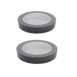 Maxbell Maxbell 2pcs Women Cosmetic Pressed Powder Case Blush Concealer Container Box 01