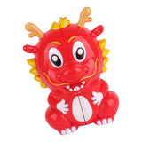 Maxbell Dragon Speed Cube Cartoon Fidget Brain Teasers for Boys Girls Birthday Gift Red