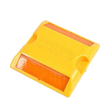 Maxbell Reflective Lane Marker Portable Pavement Marker for Freeways Highways Street 10cmx10cm