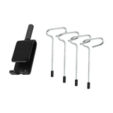 Maxbell Ice Anchor Tool Kit with 4 Threaded Pegs for Ice House Anchors Night Fishing
