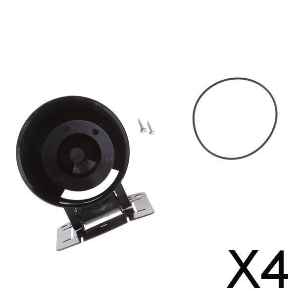 Maxbell 4x2.5" 60mm Car Single Hole Dash Gauge Meter Pod Mount Holder Cup Stand Black