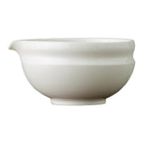 Maxbell Ceramic Matcha Bowl Tea Making Accessory Traditional Household Green Tea Cup Moon White