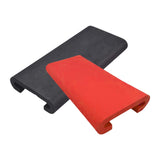 Maxbell 2Pcs Dragon Boat Seat Pad Paddling Cushion Paddle Protector for Boating Raft black red