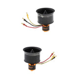 Maxbell 50mm Duct Fan 12 Blade Brushless Motor for RC Model EDF Aircraft Accessories