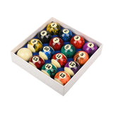 16 Pieces Billiard Balls Set Pool Table Balls Set for Bar Recreational Sport