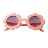 Maxbell Cute Sun Flower Kids Baby Boy Girl Soft Plastic UV400 Sunglasses Light Pink - Aladdin Shoppers