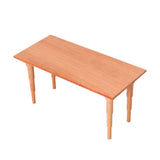 Maxbell Dollhouse Wooden Table Dioramas 1:12 Doll House Table Model for DIY Projects