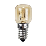 2Pcs Oven Light Bulb 2700K Microwave Light Bulb for Refrigerator Stoves Oven 15 W