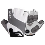 Maxbell Half Finger Cycling Gloves Bike Bicycle Fingerless Women Men Gloves Grey M - Aladdin Shoppers