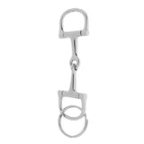 Maxbell Zinc Alloy Novelty Horseshoe Keychain Key Ring Keys Holder Silver B - Aladdin Shoppers