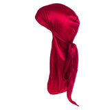 Maxbell Bandana Hat Durag Beanie Sweat Wicking Water Sports Boating Do Rag Skull Cap Wine Red