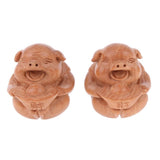 Maxbell Maxbell Portable Handmade Peach Wood Baoding Balls,  Chinese Health Exercise Ball Stress Reduce Palm Hand Massage( 2 Pack）