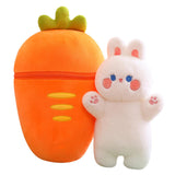 Maxbell Carrot Plush Pillow Cute Carrot Plush Doll for Holiday Birthday New Year