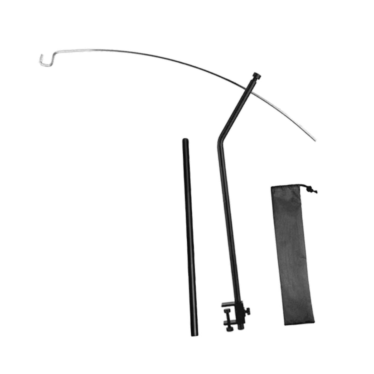 Camping Lantern Stand Multipurpose Lamp Stand for Backpacking Outdoor Hiking Double Section