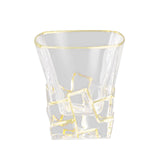 Maxbell Bar Whisky Glass Clear Mug Whisky Tumbler for Bourbon Cocktails Wine Tasting 280ML A