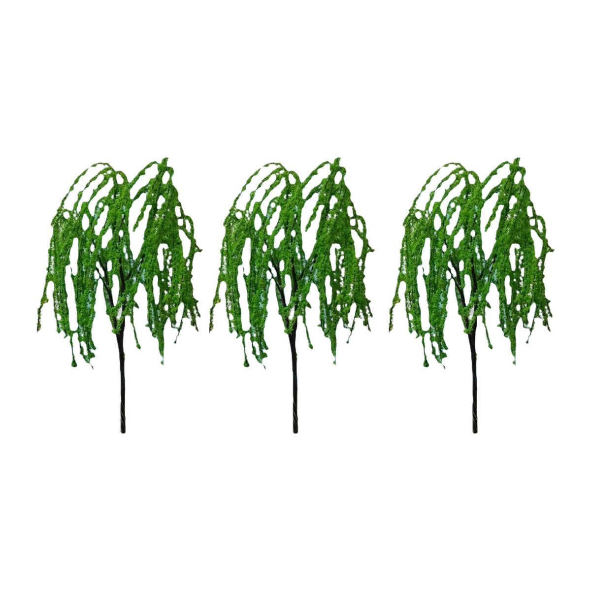 Maxbell Miniature Trees Accessories DIY Crafts for Station Platform Model Sand Table 6cm