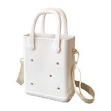 Maxbell 2xBeach Bag Waterproof Fashion Creative Women's Bag for Dating Daily Use White