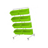 Maxbell Vertical Garden Planter Practical Raised Planter Box for Balcony Home Corner Green