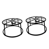 Maxbell 2 Pieces Metal Plant Stand Planter Rack Dining Room Indoor Flower Pot Holder
