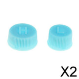 Maxbell 2xPair A/C R134a High Low Side Charging Port Service Valve Core Fitting Caps