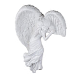 Maxbell Maxbell Nordic Style Angel Statue Home Decoration Outdoor Wall Lawn Gift Collectible Left