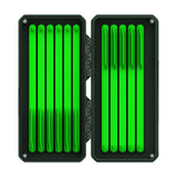 Maxbell Tackle Lure Box Accessories Waterproof Double Sided Fishing Bait Storage Box