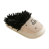 Maxbell Women Warm Slippers Winter House Shoes Lovely Trendy Casual Funny Home Shoes Black
