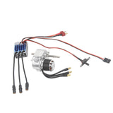 Brushless Motor Metal Gearbox ESC Combo for 1/12 RC Car for MN168 MN82 MN99S Silver Color T