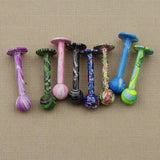 8 Pieces Stainless Steel Barbell Labret Lip Bar Tragus Helix Nose Ring Stud Upper Ear Piercing - Aladdin Shoppers