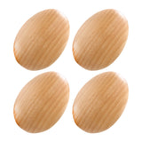 Maxbell 4Pcs Wall Hooks Garage Home Utility Ropes Robe Hat Bedroom Wooden Coat Hooks