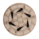 Maxbell Outdoor Stepping Stone Patio Lawn Paver Easy Installation with Ground Stakes Round