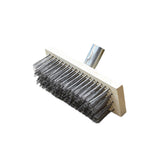 Maxbell Maxbell Wire Brush Heavy Duty Tough Scrubber Brush for Cleaning Tile Surfaces Cement 25cm