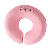 Maxbell Face Down Pillow Zipper Versatile Salon Massage Pillow for Plane Salons Home Pink