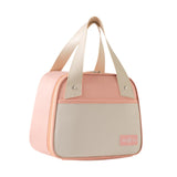 Maxbell Insulated Cooler Bag Portable Cooler Tote Bag for Camping Work Beach Outings Pink