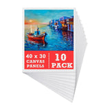 Maxbell 10 Pieces Painting Canvas Art Canvases Board for Crafting Watercolor Tempera