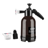 Maxbell Car Wash Foam Sprayer Portable 2L Water Sprayer for Home Garden Watering Pet black gray