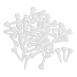 Maxbell 16x50pcs White Plastic Golf Tees 35mm Golfer Accessories