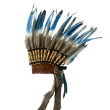 Maxbell 2xChief Indian Hat Feather Headdress for Fancy Dress Cosplay Stage Performance