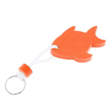 Maxbell EVA Foam Fish Shaped Floating Keyring for Boating Yachting Sailing Orange - Aladdin Shoppers