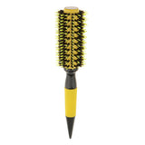 Maxbell Maxbell Nylon Bristle Round Hair Roller Brush Natural Wood Handle Hairbrush 5.5cm