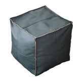 Maxbell 2x Boho Moroccan Pouf Covers Footstool Storage Ottoman Room Living Room