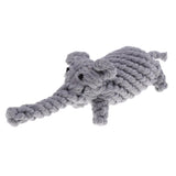 Maxbell Maxbell Dog Rope Toy Cotton Knotted Rope Puppy Chew Toy Teeth Cleaning Elephant