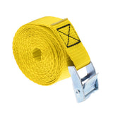 Maxbell Maxbell 5m 25mm Roof Rack Cam Buckle Lashing Tie Down Strap for Kayak SUP Yellow