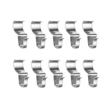 Maxbell 10x Vinyl Siding Hooks Hangers Heavy Duty for Study Room Apartment Household