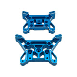 Maxbell 2x Upgrade Parts Front and Rear Metal Shock Tower for 1:10 Scale 10208 Parts blue